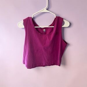 Moving Comfort Magenta Crop Top